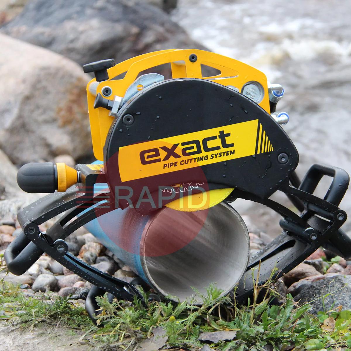 7010409  Exact Hydra 360 Cutting & Bevelling Hyradulic Powered System for 60-355mm Pipe Ø